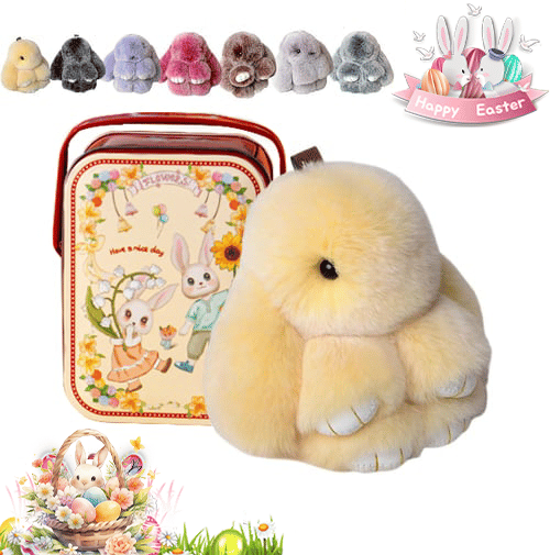✨Early Easter Sale 49% Off 🐰 Handmade Soft Bunny Charms
