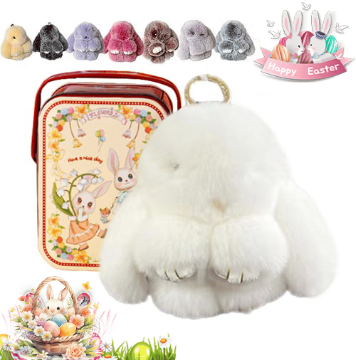 ✨Early Easter Sale 49% Off 🐰 Handmade Soft Bunny Charms