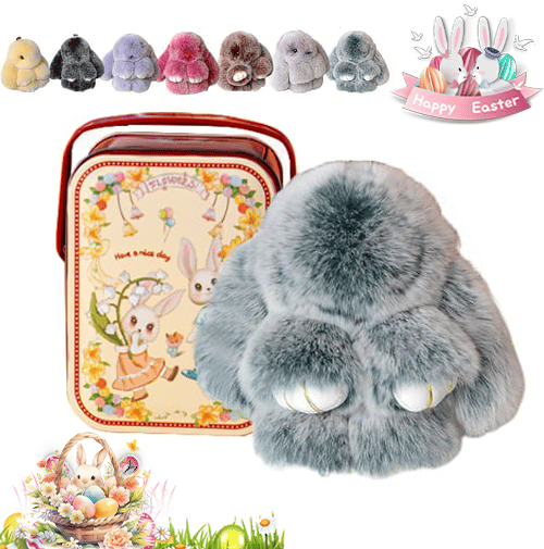 ✨Early Easter Sale 49% Off 🐰 Handmade Soft Bunny Charms