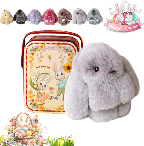 ✨Early Easter Sale 49% Off 🐰 Handmade Soft Bunny Charms
