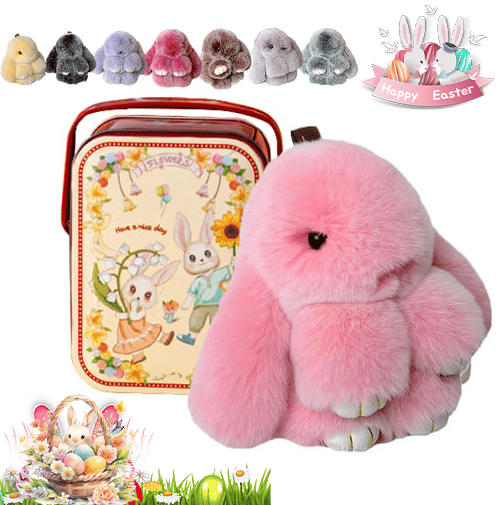 ✨Early Easter Sale 49% Off 🐰 Handmade Soft Bunny Charms