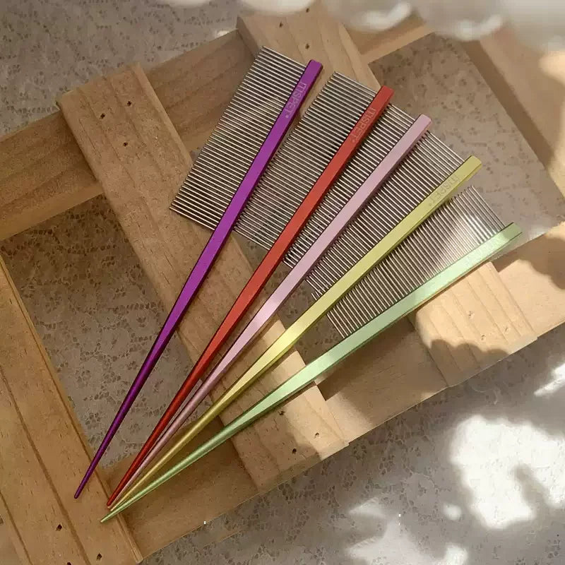 Dirfact | Pet Hair Demarcation Comb for Grooming, Styling, and Sectioning