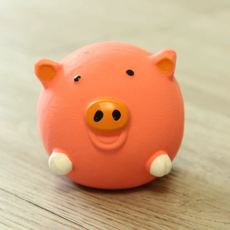 Dirfact | Puppy Squeaky Chew Toy Made of Natural Latex for Daily Play