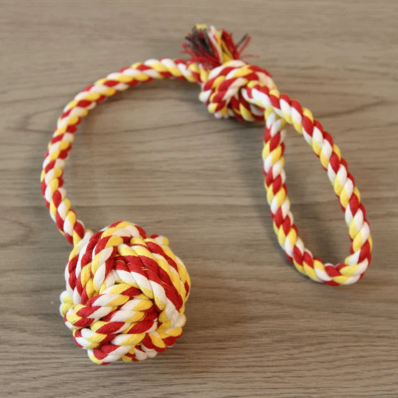 Dirfact | Cotton Rope Dog Toys with Vegetable and Fruit Design for Small Dogs
