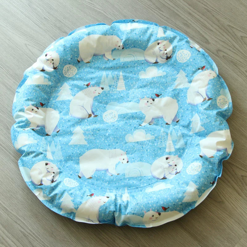 Dirfact | Summer Cooling Pet Pad with Neck Support for Dogs and Cats