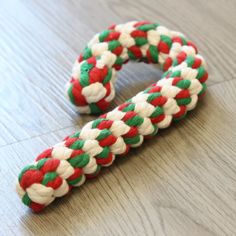 Dirfact | Cotton Rope Dog Toys with Vegetable and Fruit Design for Small Dogs