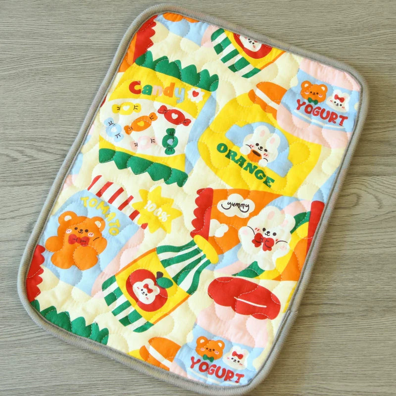 Dirfact | All Season Cotton Pet Sleeping Mat for Dogs and Cats Indoor Use