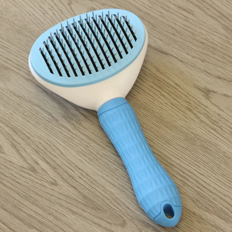 Dirfact | Professional Pet Grooming Needle Comb for Cats and Dogs Hair Detangling