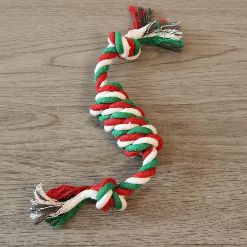 Dirfact | Cotton Rope Dog Toys with Vegetable and Fruit Design for Small Dogs