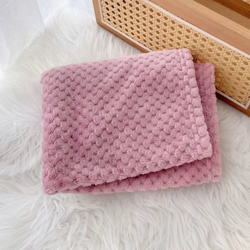 Dirfact | Soft Pet Quilt Blanket for Small Dogs Puppy Winter Use