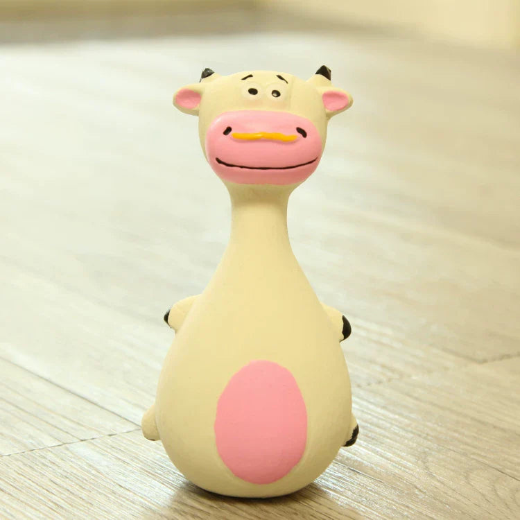 Dirfact | Puppy Squeaky Chew Toy Made of Natural Latex for Daily Play