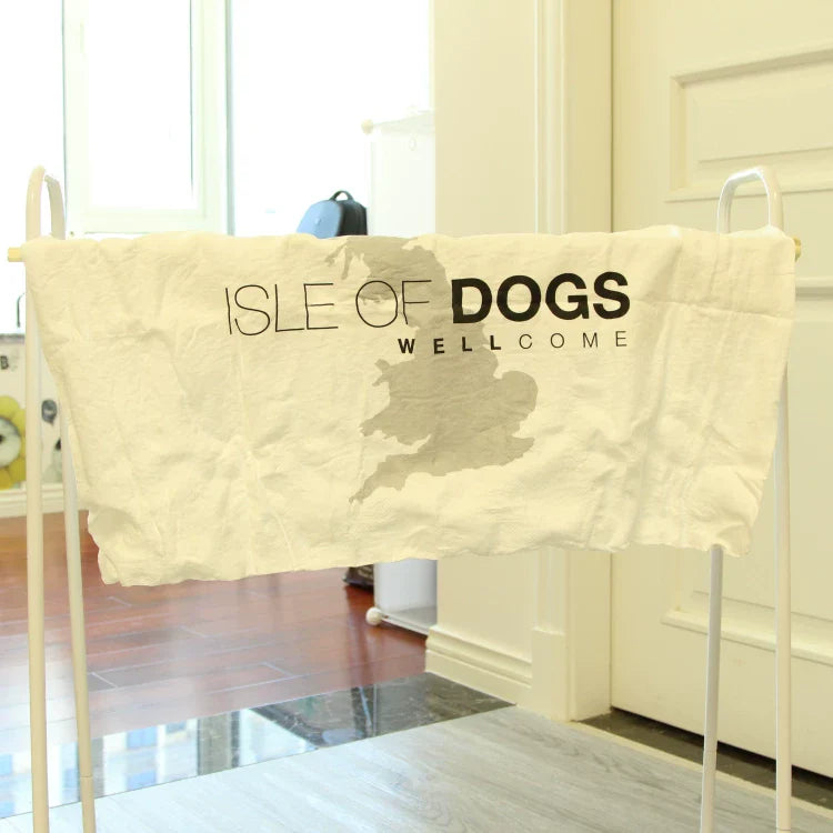 Dirfact | Portable Dog Drying Towel for Bath, Travel, and Outdoor Use