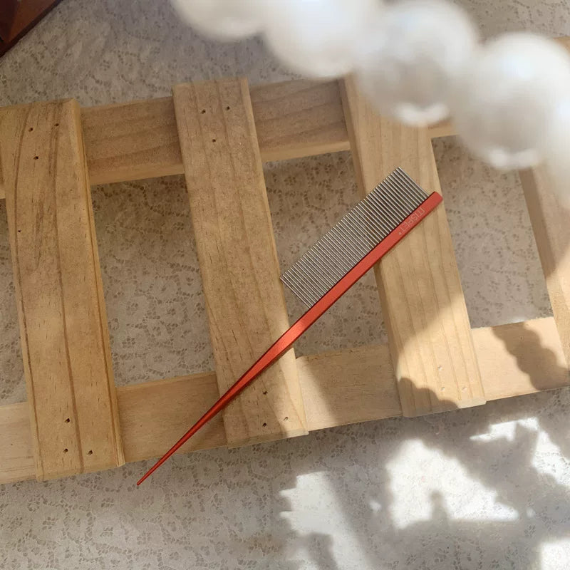 Dirfact | Pet Hair Demarcation Comb for Grooming, Styling, and Sectioning