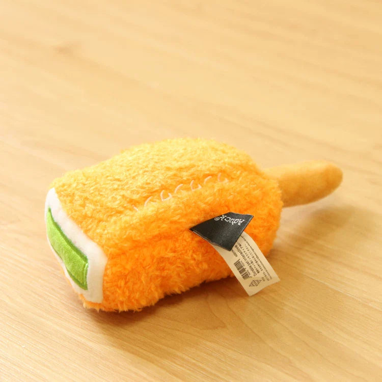 Dirfact | Plush Squeaky Dog Toys with Afternoon Tea Style for Small Dogs