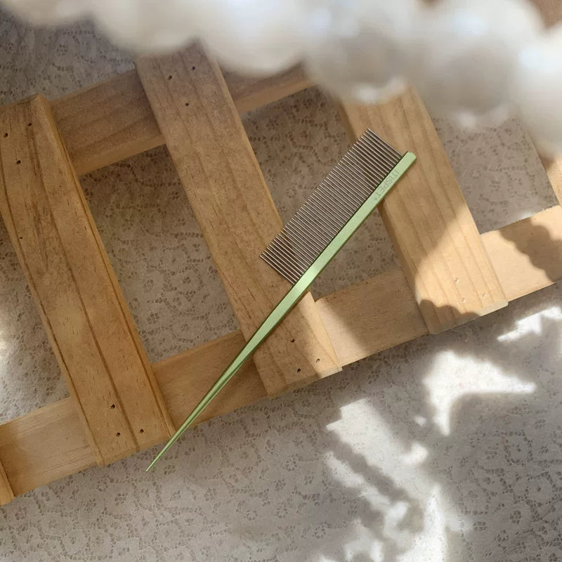 Dirfact | Pet Hair Demarcation Comb for Grooming, Styling, and Sectioning