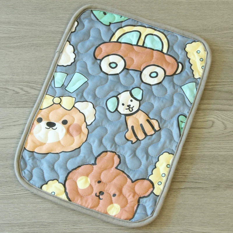 Dirfact | All Season Cotton Pet Sleeping Mat for Dogs and Cats Indoor Use