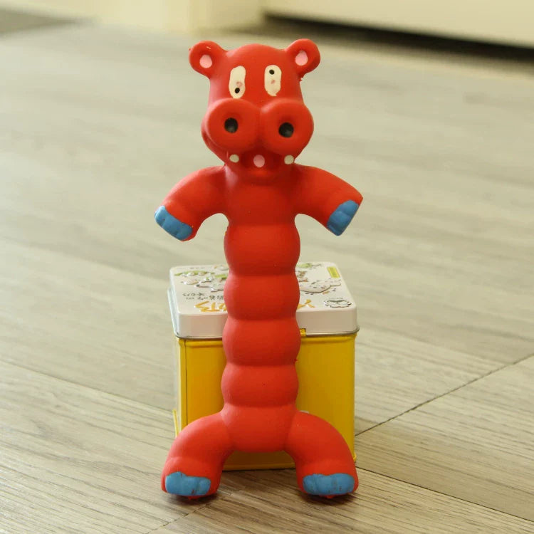 Dirfact | Puppy Squeaky Chew Toy Made of Natural Latex for Daily Play