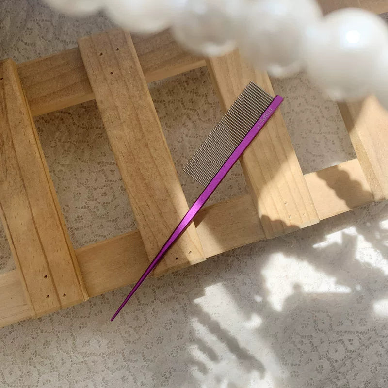 Dirfact | Pet Hair Demarcation Comb for Grooming, Styling, and Sectioning