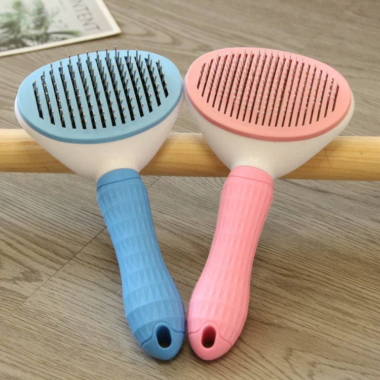 Dirfact | Professional Pet Grooming Needle Comb for Cats and Dogs Hair Detangling