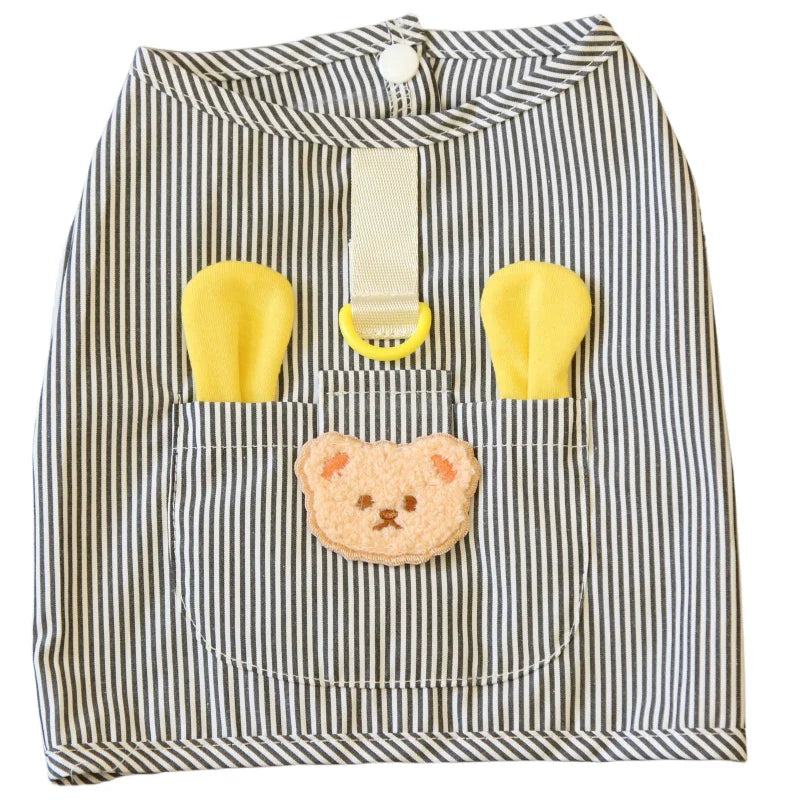 Dirfact | Vest Style Pet Harness and Leash Set for Small Dogs and Cats
