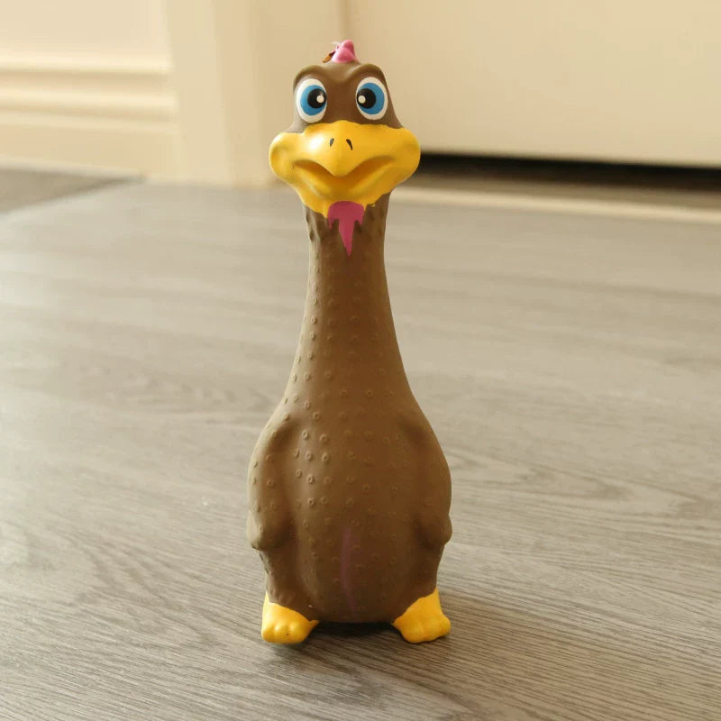 Dirfact | Puppy Squeaky Chew Toy Made of Natural Latex for Daily Play