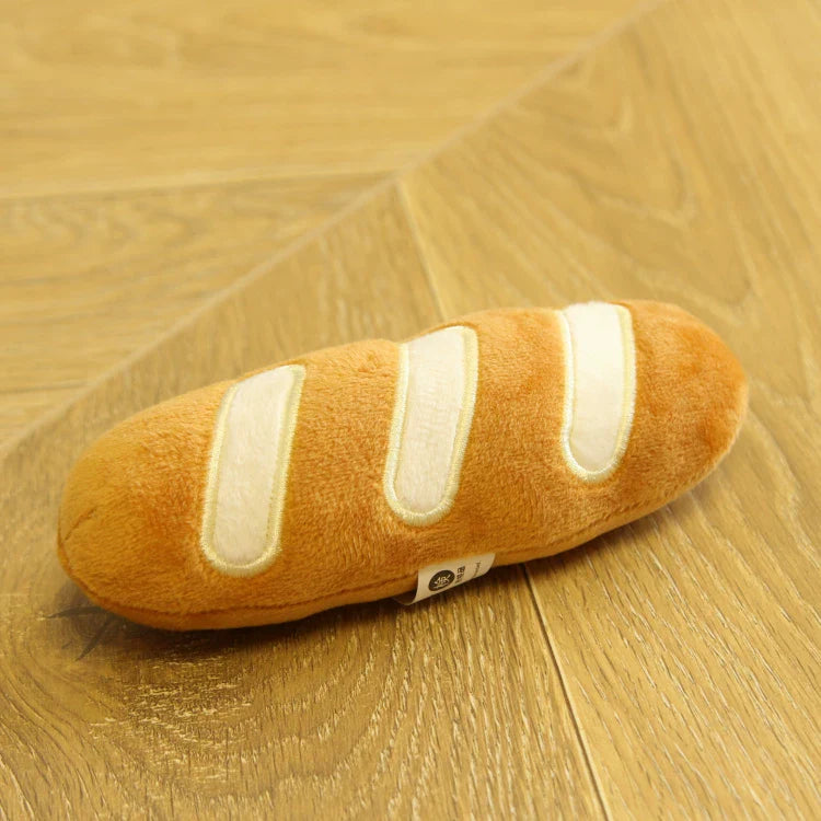 Dirfact | Plush Squeaky Dog Toys with Afternoon Tea Style for Small Dogs