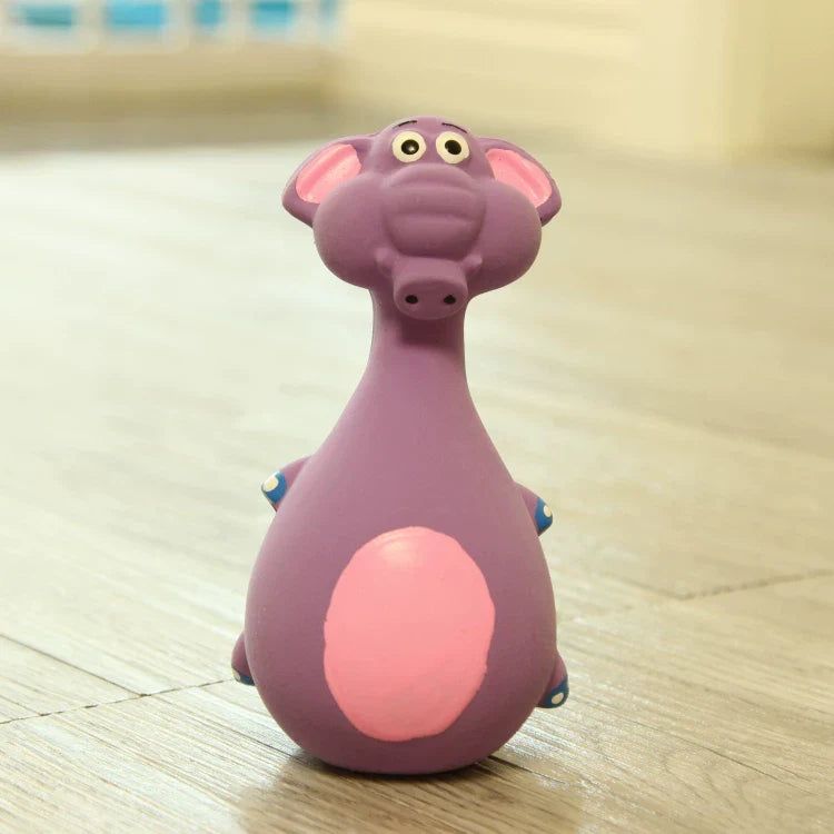 Dirfact | Puppy Squeaky Chew Toy Made of Natural Latex for Daily Play