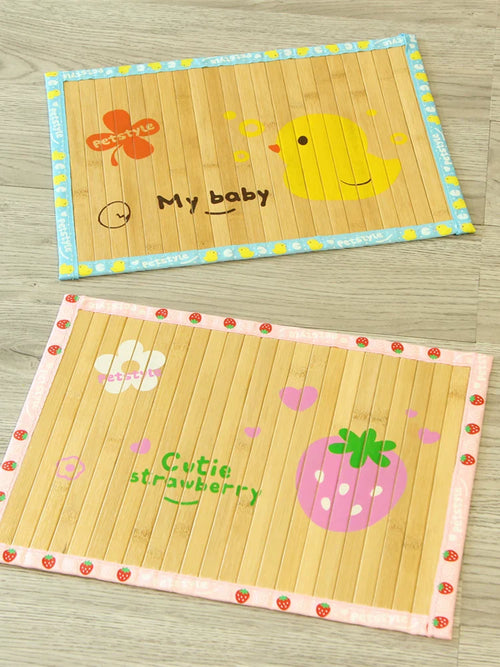 Dirfact | Bamboo Charcoal Cooling Pet Mat for Dogs and Cats Summer Sleeping Pad