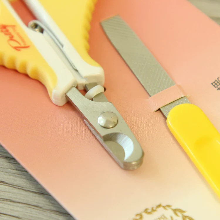 Dirfact | Pet Nail Trimmer for Cats and Small Pets Grooming Care Set