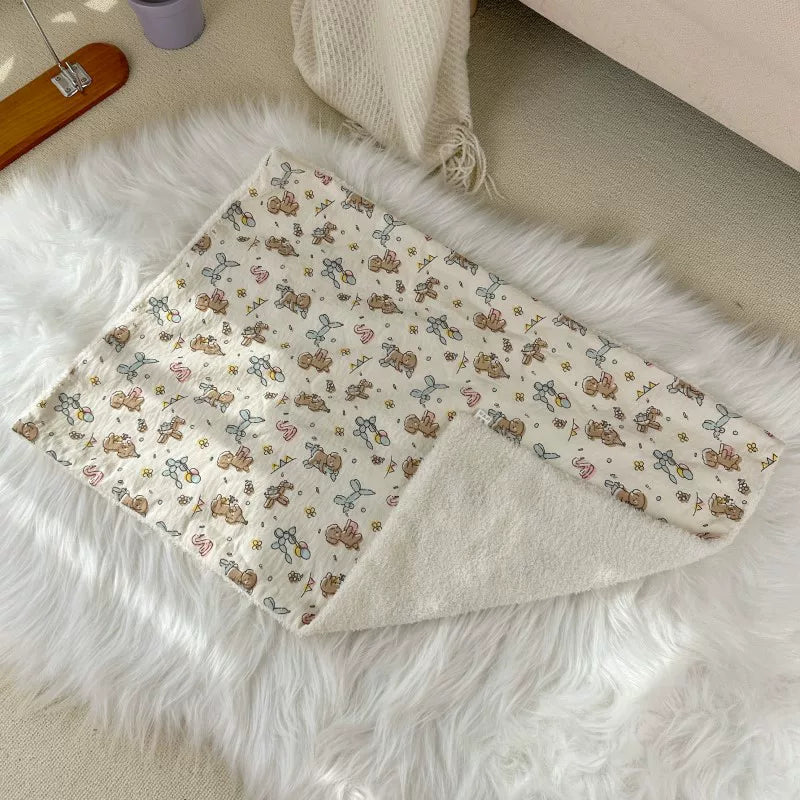 Dirfact | Soft Pet Pillow for Puppies and Small Pets Indoor Sleep
