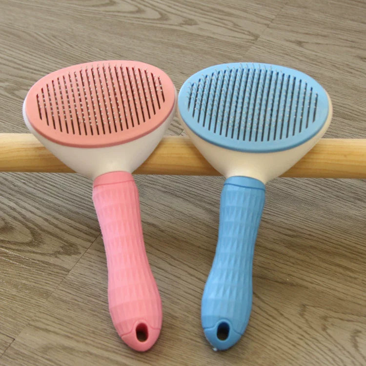 Dirfact | Professional Pet Grooming Needle Comb for Cats and Dogs Hair Detangling