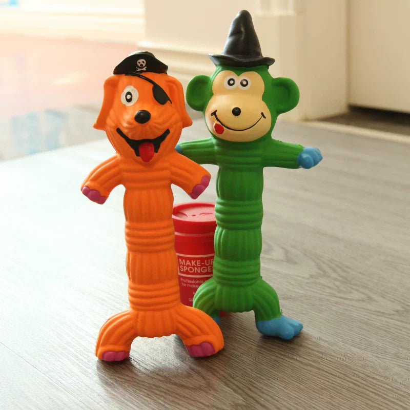 Dirfact | Puppy Squeaky Chew Toy Made of Natural Latex for Daily Play