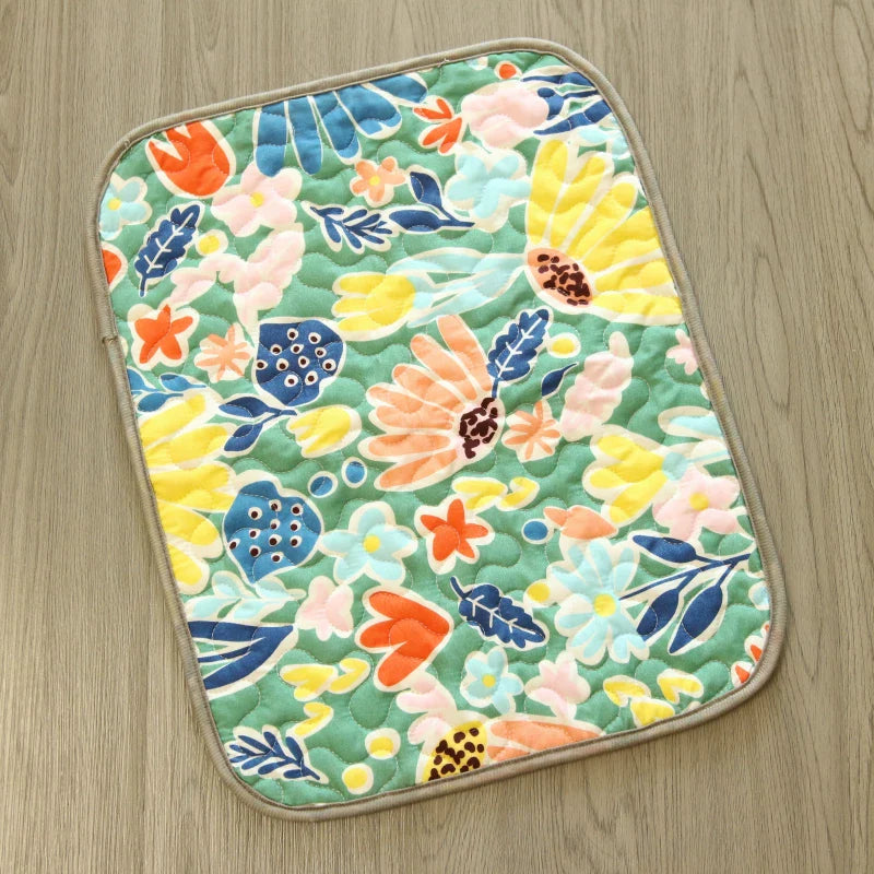 Dirfact | All Season Cotton Pet Sleeping Mat for Dogs and Cats Indoor Use