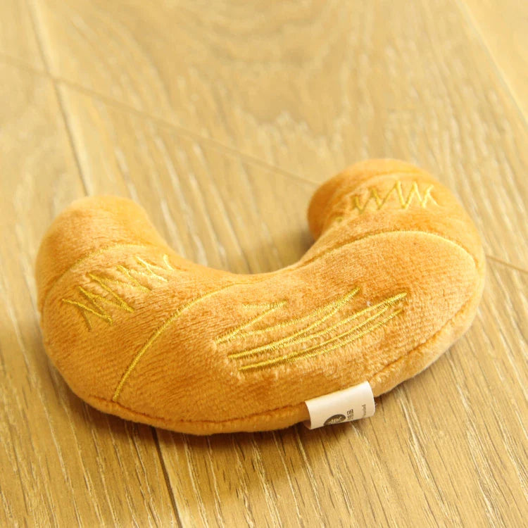 Dirfact | Plush Squeaky Dog Toys with Afternoon Tea Style for Small Dogs