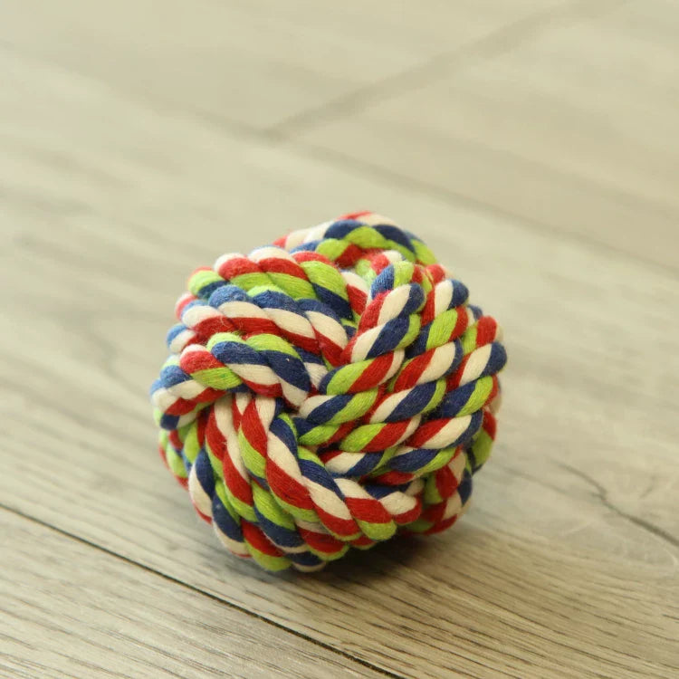 Dirfact | Cotton Rope Dog Toys with Vegetable and Fruit Design for Small Dogs
