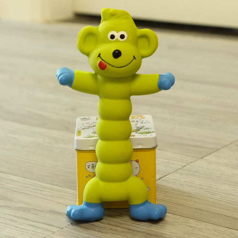 Dirfact | Puppy Squeaky Chew Toy Made of Natural Latex for Daily Play