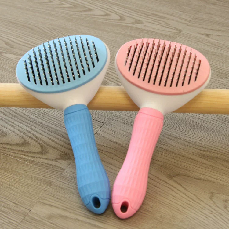 Dirfact | Professional Pet Grooming Needle Comb for Cats and Dogs Hair Detangling