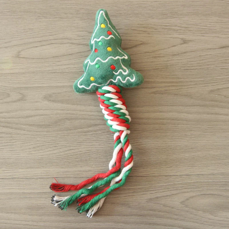 Dirfact | Cotton Rope Dog Toys with Vegetable and Fruit Design for Small Dogs