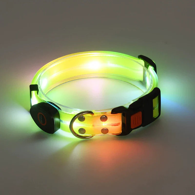 Dirfact | Glowing Pet Collar with LED Night Light for Dogs