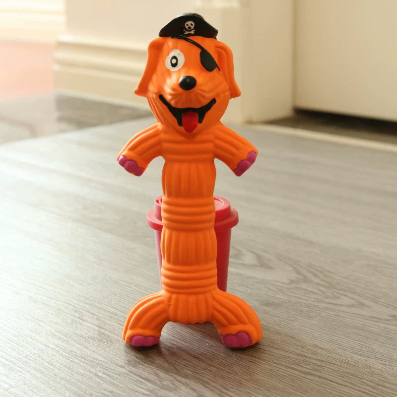 Dirfact | Puppy Squeaky Chew Toy Made of Natural Latex for Daily Play
