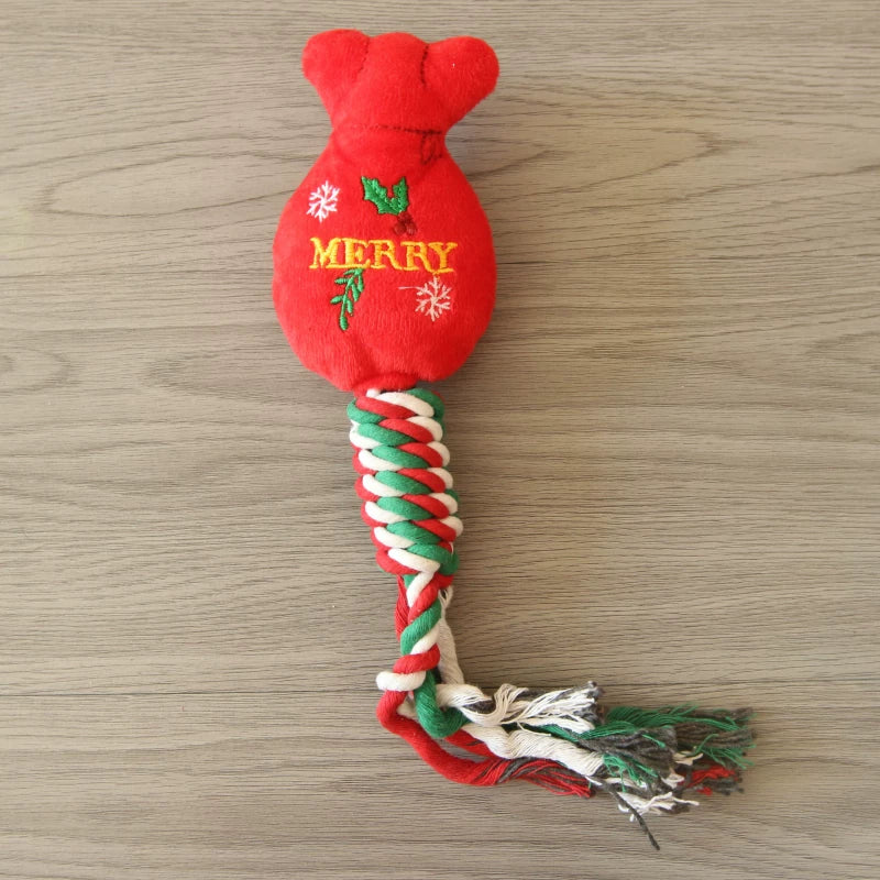 Dirfact | Cotton Rope Dog Toys with Vegetable and Fruit Design for Small Dogs
